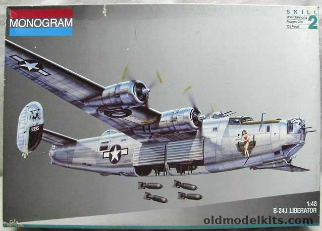 Monogram 1/48 Consolidated B-24J Liberator, 5608